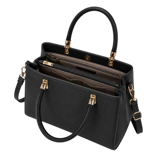 Bag Upgrade Women’s Black Avenue Structured Handbag