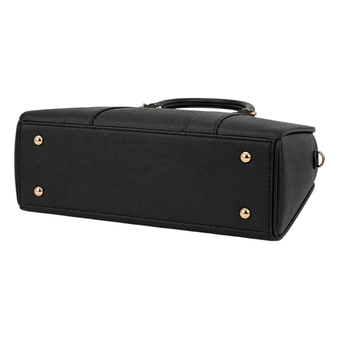 Bag Upgrade Women’s Black Avenue Structured Handbag
