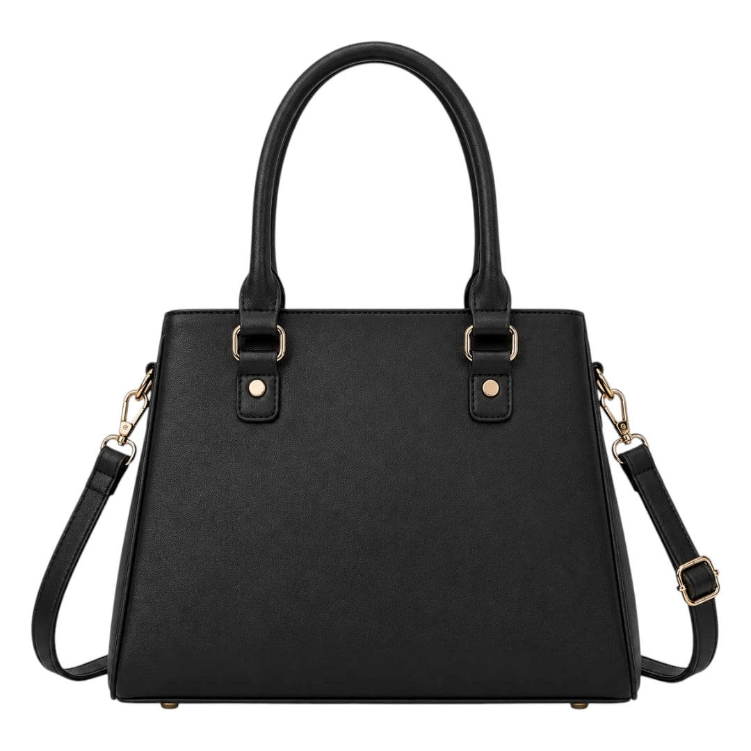Bag Upgrade Women’s Black Avenue Structured Handbag