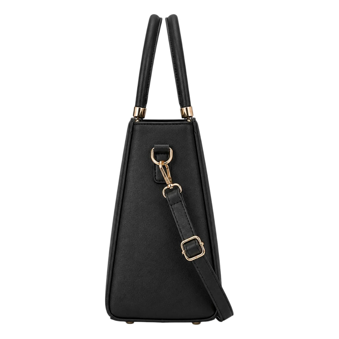 Bag Upgrade Women’s Black Avenue Structured Handbag