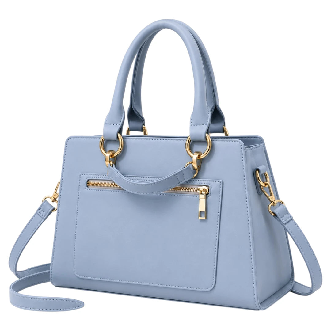 Bag Upgrade Women’s Blue Metro Pocket Handbag
