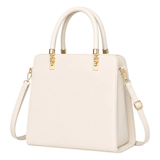 Bag Upgrade Women’s Cream Grace Tote Handbag